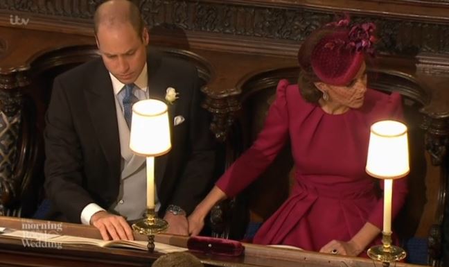 Kate and William at Royal Wedding