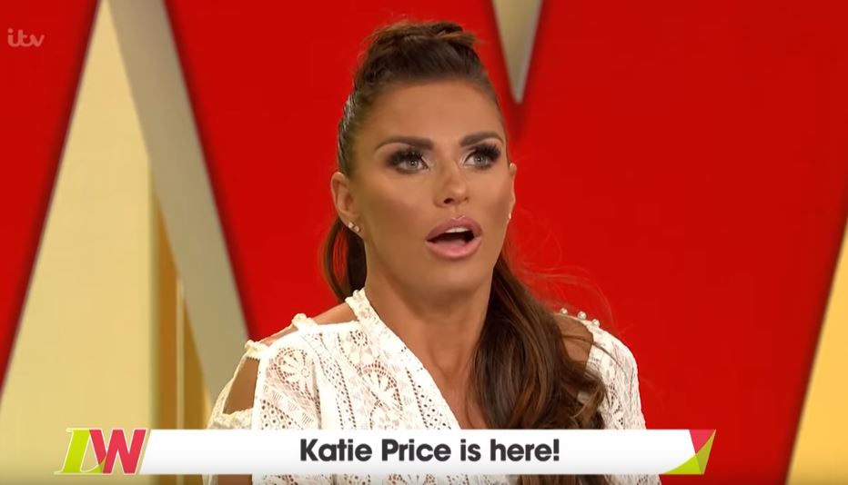 Katie Price on Loose Women