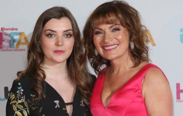 Lorraine Kelly and daughter Rosie at Lorraine Kelly's High Street Fashion Awards held at the Grand Connaught Rooms - Arrivals