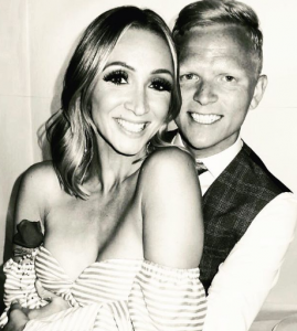 Lucy-Jo Hudson shares a picture of herself and new boyfriend Lewis