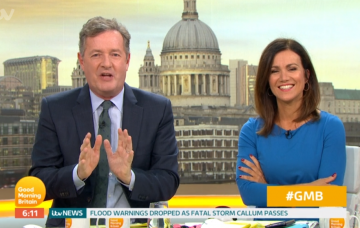 Piers and Susanna on GMB