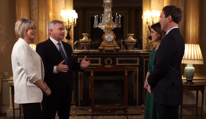 Ruth Langsford, Eamonn Holmes, Eugenie and Jack Brooksbank