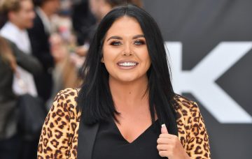 Scarlett Moffatt attends the World Premiere of 'King Of Thieves' at Vue West End