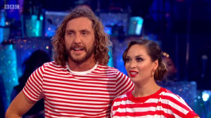 Seann Walsh and Katya Jones on strictly