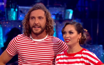 Seann Walsh and Katya Jones on strictly