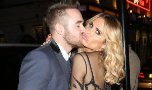 Katie Price and Kieran Hayler party at The Ivy Club in London