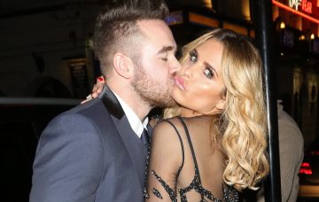 Katie Price and Kieran Hayler party at The Ivy Club in London