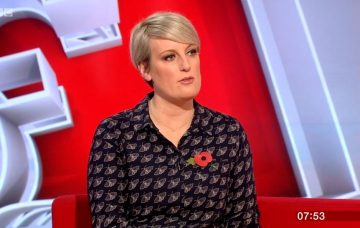 Steph McGovern on BBC Breakfast