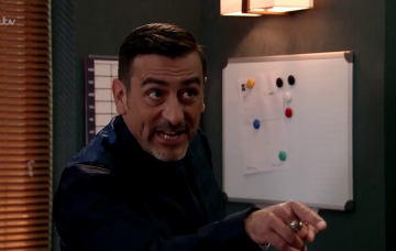 Peter Barlow rows with Daniel