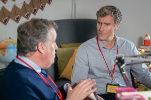 Phil Turner with Brian Packham