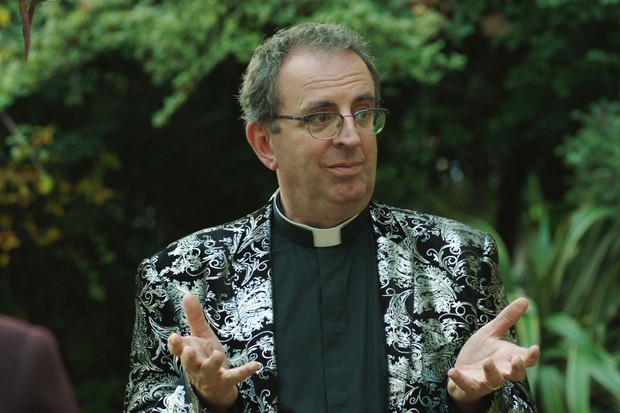 Rev Richard Coles on Holby City 