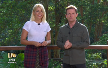 Holly Willoughby and Dec Donnelly on IAC