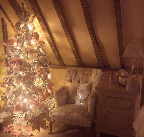 Jodie Marsh Christmas tree
