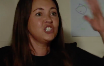 Stacey Slater sexual assault speech