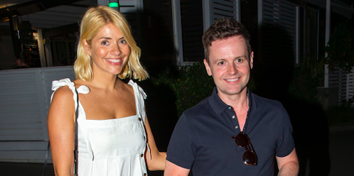 Splashnews holly willoughby dec donnelly i'm a celeb