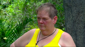Anne at her first Bushtucker trial
