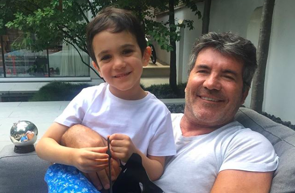 simon cowell eric (credit: emmalloydcowell Instagram)