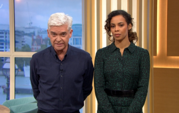 Phillip Schofield and Rochelle Humes on This Morning