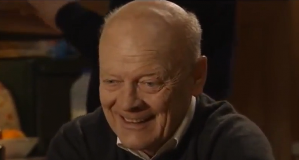 Ted Page Corrie Credit: YouTube/ITV