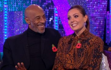 Amy Dowden and Danny John Jules on Strictly It Takes Two