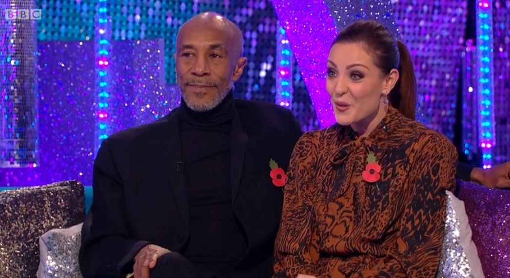 Amy Dowden and Danny John Jules on Strictly It Takes Two