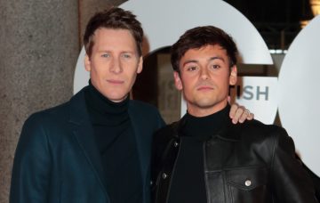 Dustin Lance Black and Tom Daley at GQ Celebrates Its 30th Anniversary ate Sushisamba Covent Garden