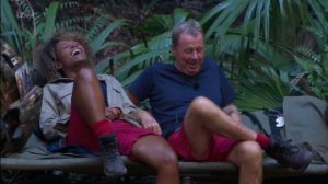 Fleur and Harry in camp