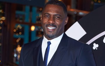 Idris Elba attends the UK Premiere of Molly's Game at the VUE Cinema