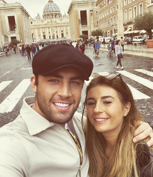 Jack Fincham and Dani Dyer in Italy