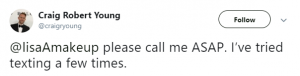 Lisa Armstrong's pal tweet