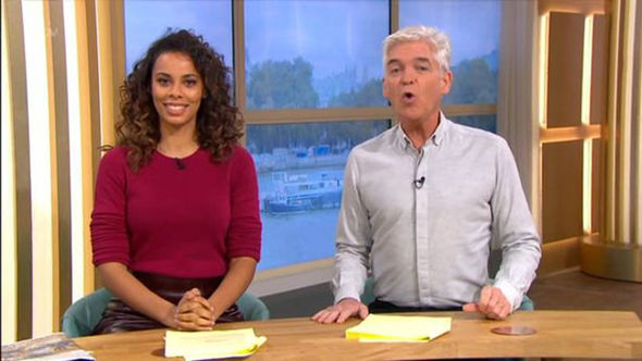 Phillip Schofield Rochelle Humes