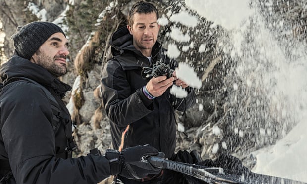 Roger Federer Bear Grylls