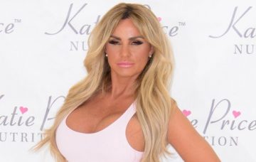 Katie Price promotes her nutrition launch in London