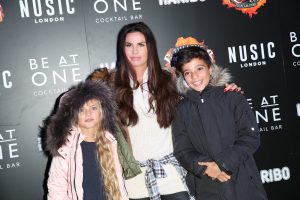  Katie Price with Junior and Princess