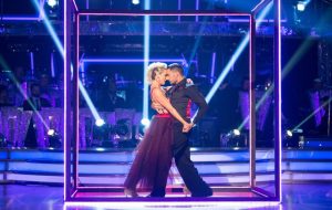Faye Tozer and Giovanni Pernice performing a tango during Strictly Come Dancing (BBC)