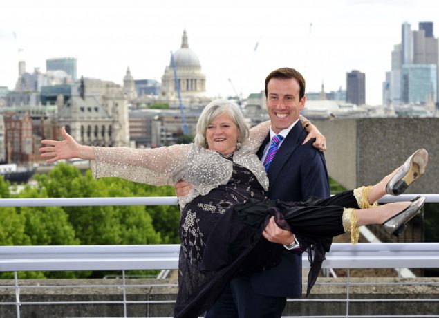 Ann Widdecombe and Anton du Beke join forces with Bupa at the National Theatre