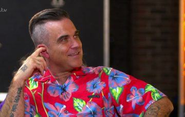 Robbie Williams on X Factor