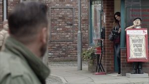 Peter and Carla reunited in Coronation Street 