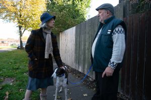 Evelyn and Roy get accused of dogging as they search for her dog in Coronation Street 