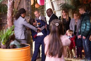 Marlon and Jessie's Christmas wedding day in Emmerdale 