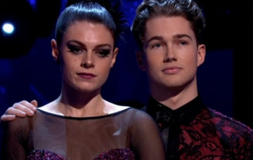 Lauren Steadman and AJ Pritchard were eliminated from Strictly (Credit: BBC)