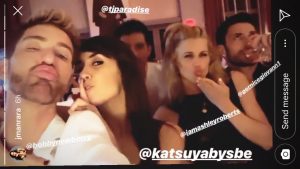Ashley Roberts Giovanni Pernice social media debut Janette Manrara Instagram