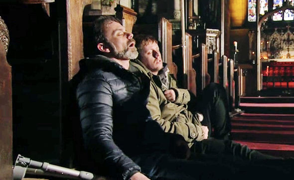 Coronation Street Billy Mayhew heroin church