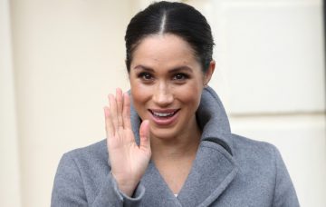 Meghan, Duchess of Sussex visits the Royal Variety Charity's at Brinsworth House