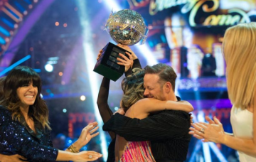 Karen and Kevin Clifton (Credit: BBC)