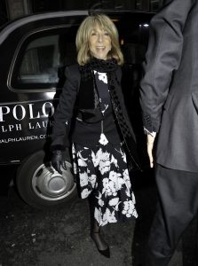 Coronation Street cast pictured arriving at Tina O'Brien wedding in Manchester City Centre. - Helen Worth