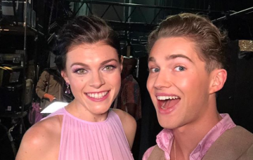 AJ Pritchard and Lauren Steadman