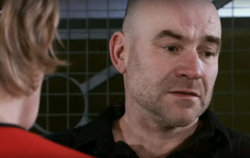Sally, Tim, Corrie Christmas (Credit: Corrie YouTube)