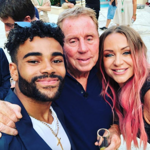 Harry Redknapp and Rita Simons Malique Thompson-Dwyer