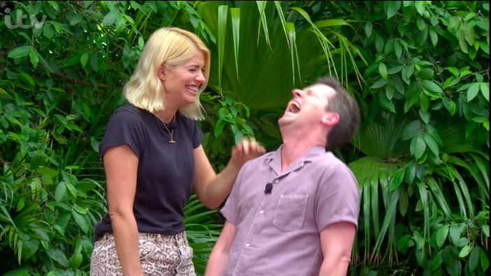 holly willoughby i'm a celeb declan donnelly